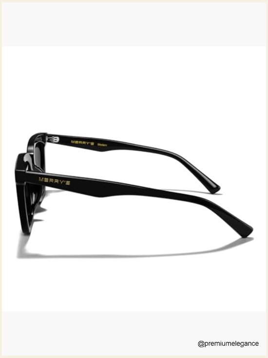 Polarized UV400 Acetate Square Sunglasses main image 4